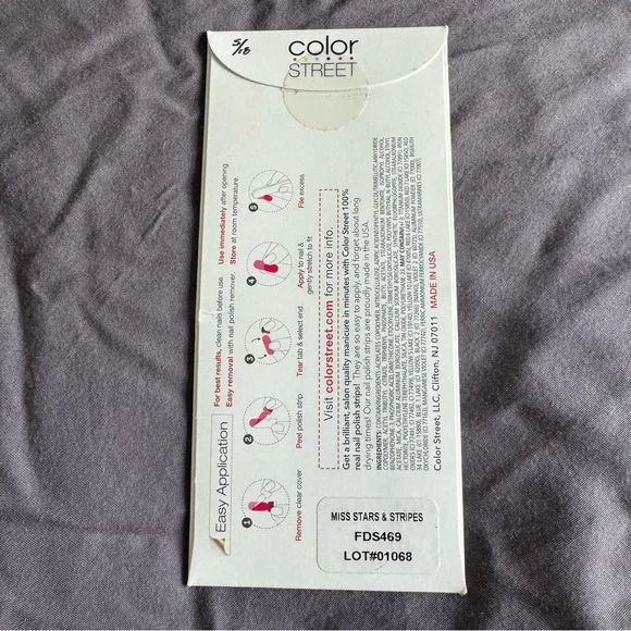 *Retired* Color Street: Miss Stars & Stripes | 4th of July Patriotic America - Picture 4 of 10